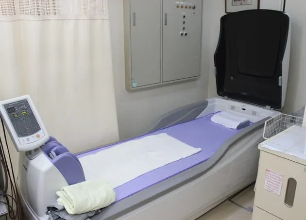 ウォーターベッドを導入しています。