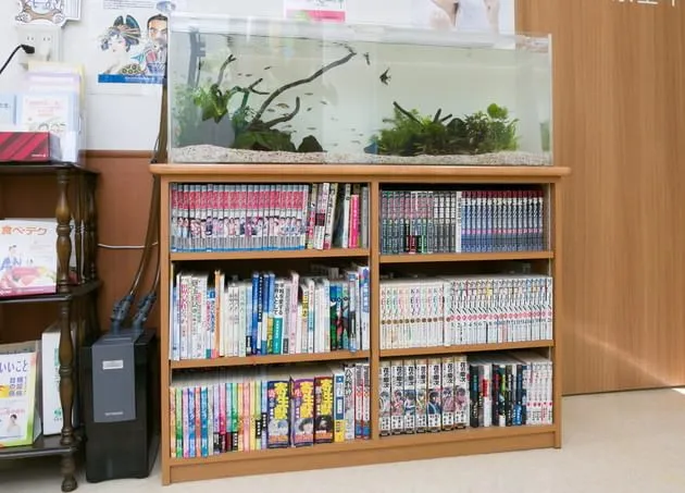 さまざまな本をご用意しています。