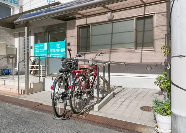 駐輪場も備えていますのでご利用ください。